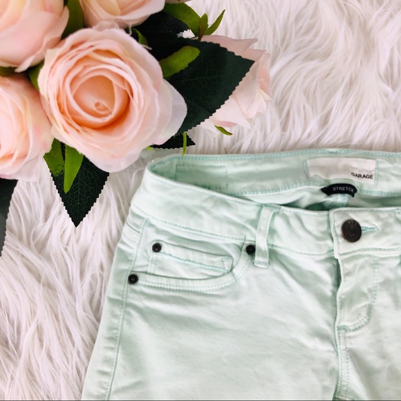 Mint denim pants - Picture 3 of 4